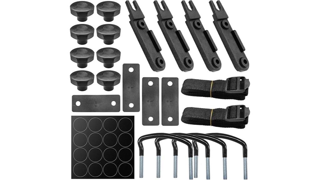 roof rack u bolt clamps