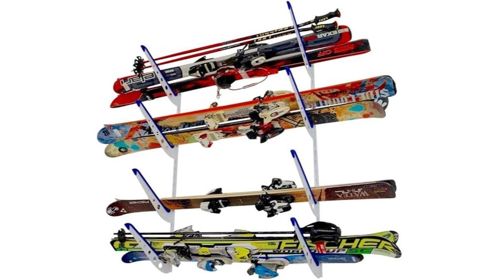 ski wall storage solution