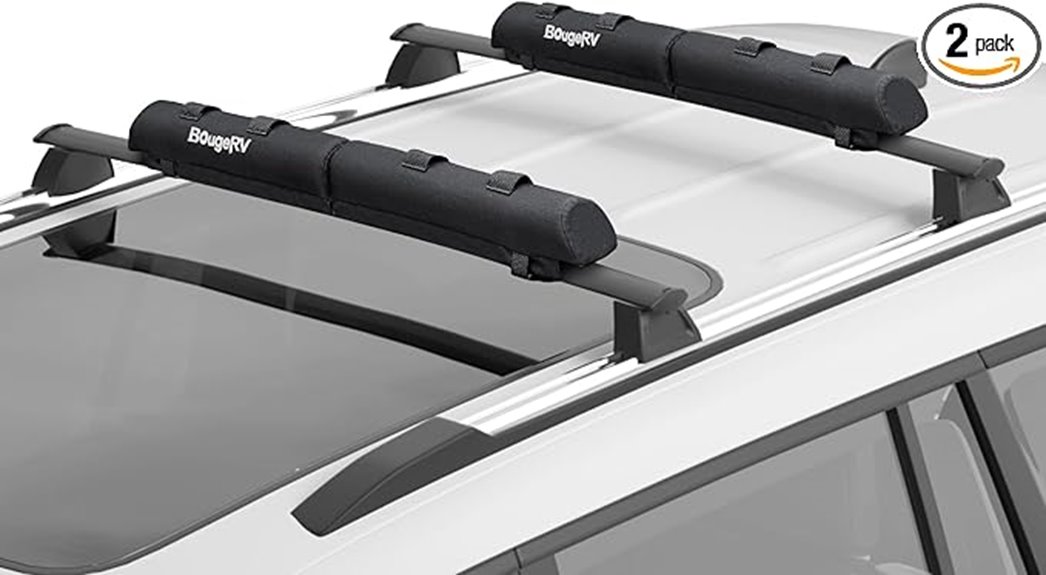 soft roof rack pads