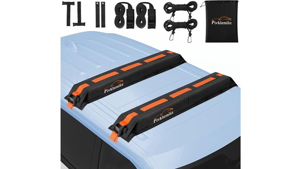 soft rooftop luggage pads