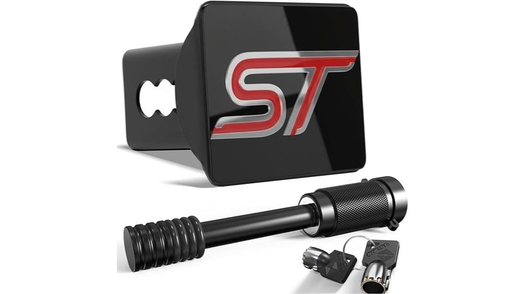 st logo hitch cover