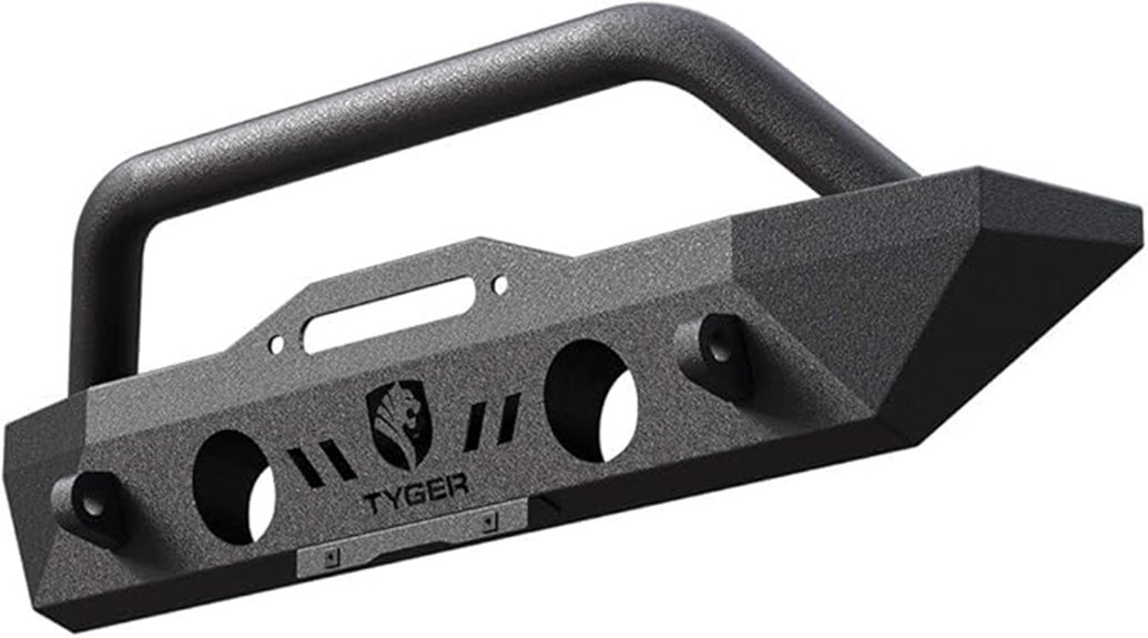 stubby front bumper design