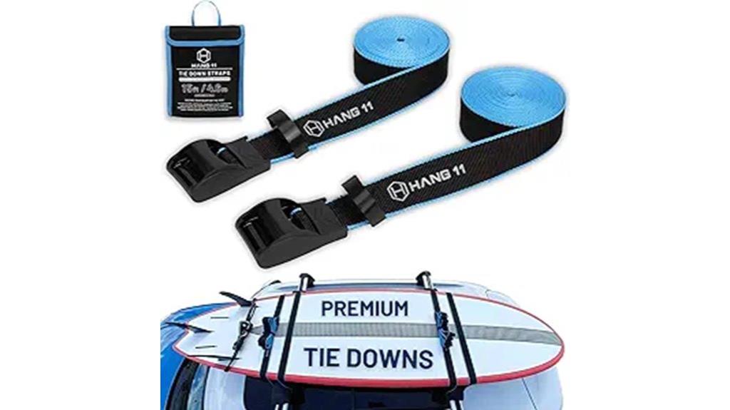 surfboard roof rack straps