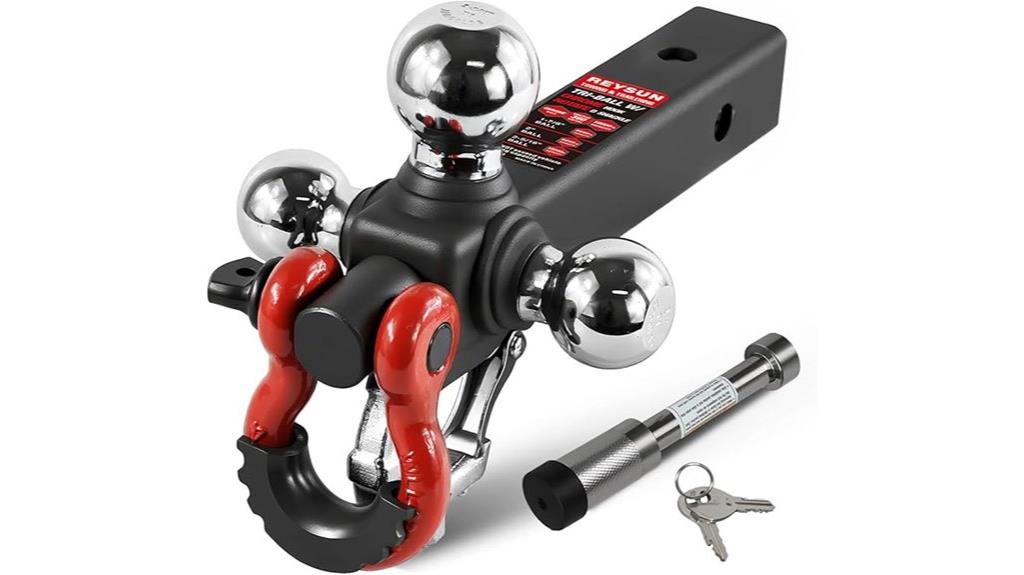 swivel tow hitch mount