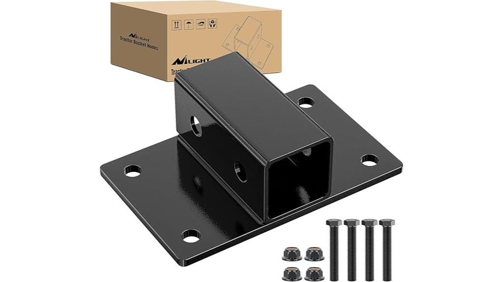 tractor bucket towing accessory