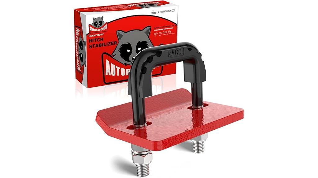 trailer hitch anti rattle clamp