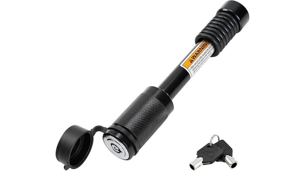 trailer hitch lock security