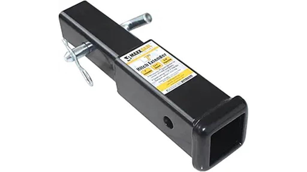 trailer hitch receiver extender