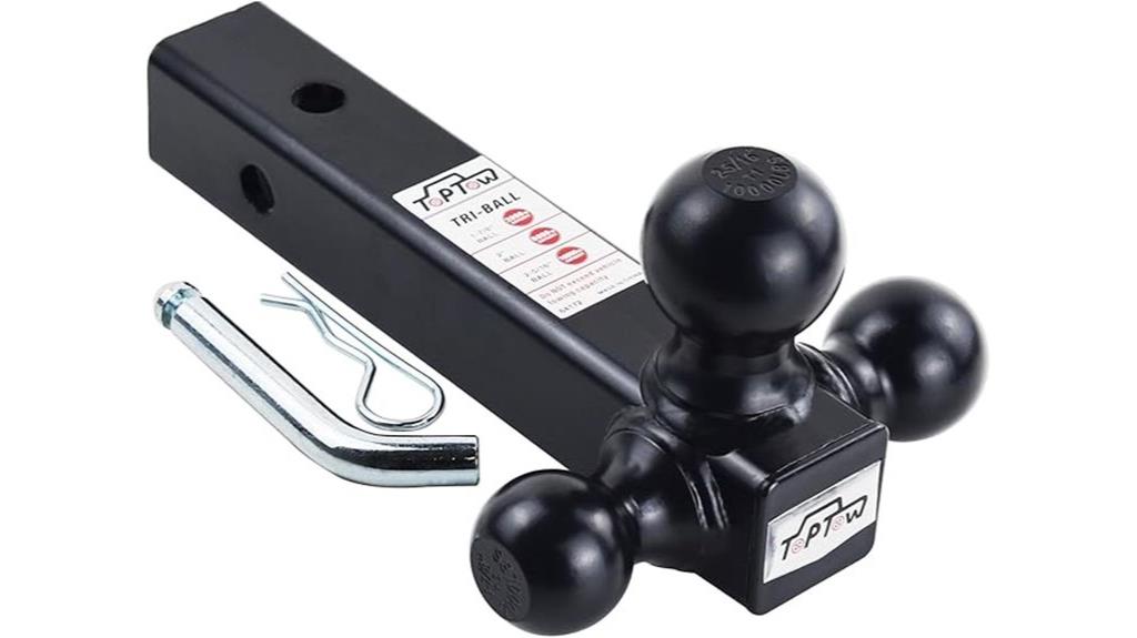 tri ball trailer hitch mount
