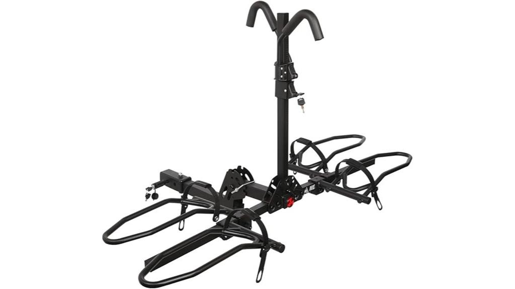 two bike hitch rack capacity