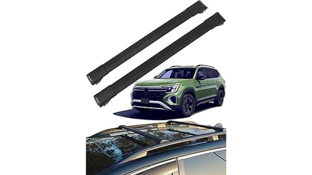 ultra quiet roof rack bars