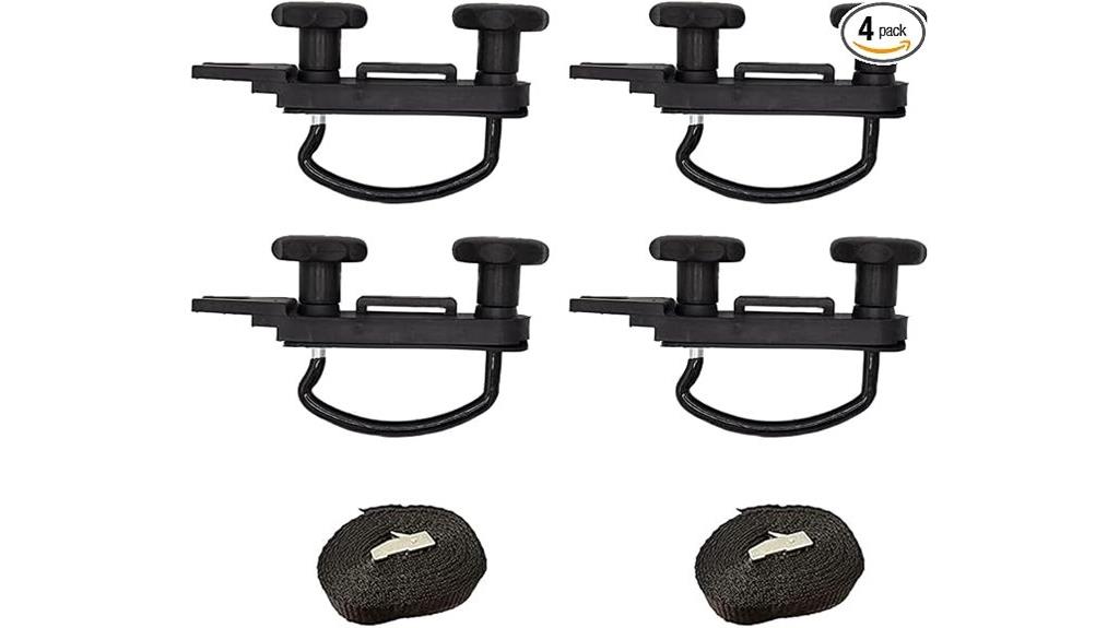 universal roof box clamps