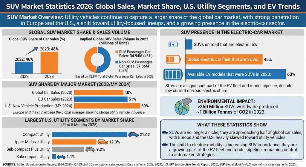 SUV market statistics