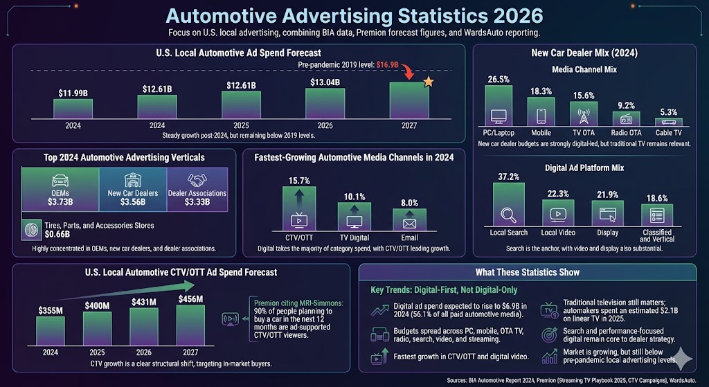 automotive advertising statistics